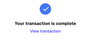 Click Confirm in Metamask Wallet