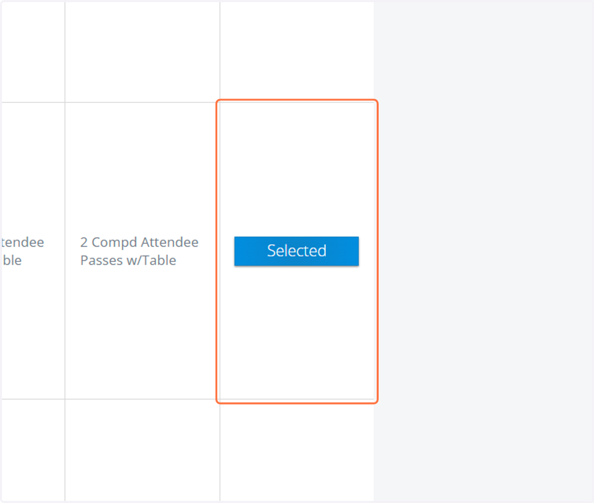 After click "Select" Make sure the button turns blue and then says "Selected"