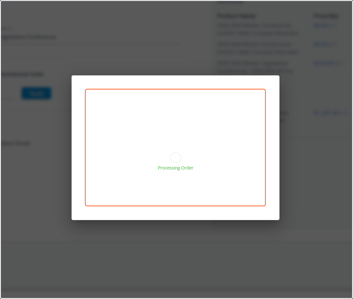 Please wait for the page to finish loading