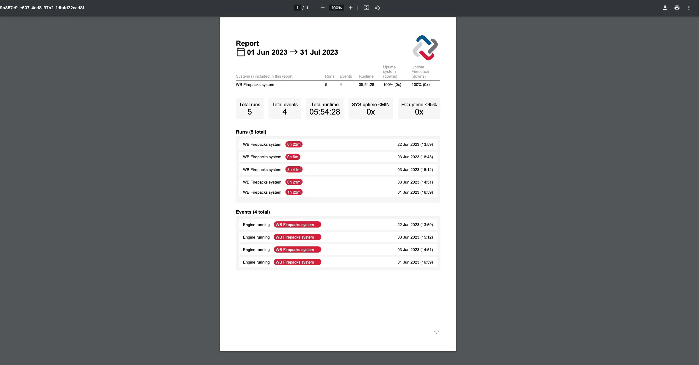 The download will open the PDF file in a new tab