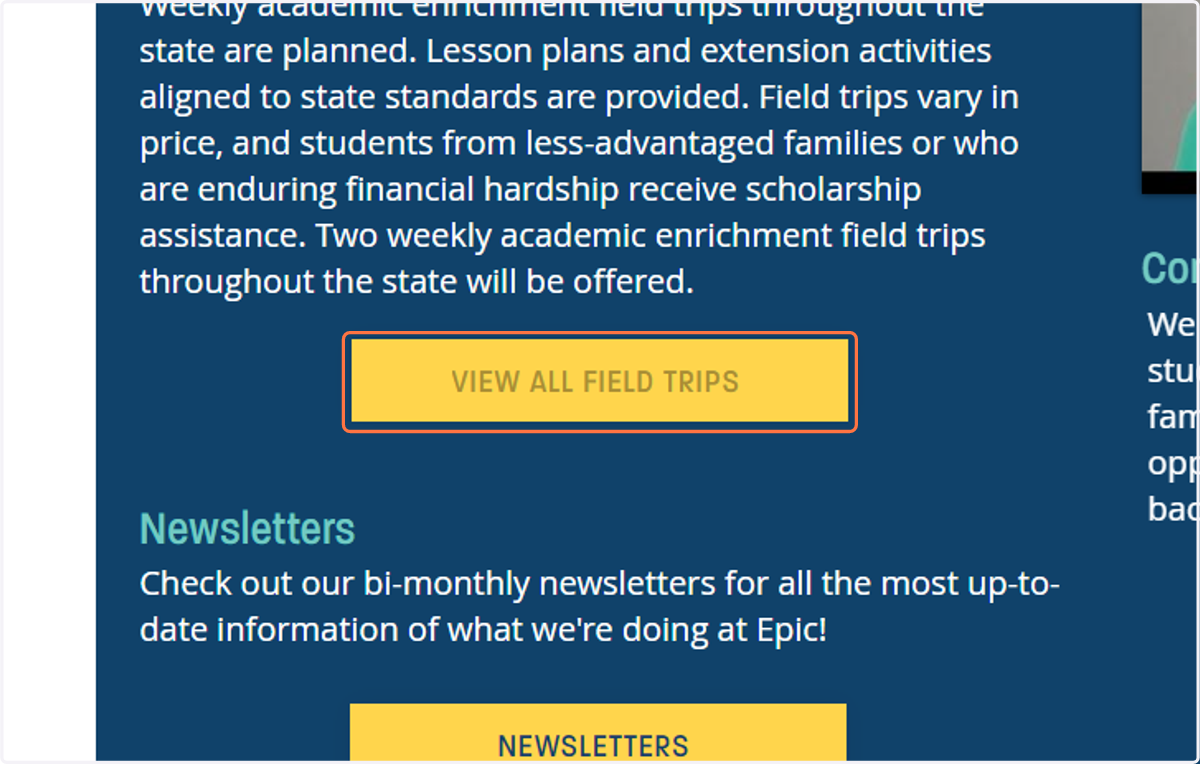 To view and register for a field trip, click "VIEW ALL FIELD TRIPS".