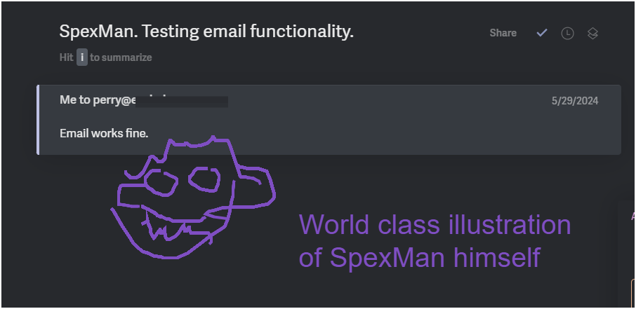 Did you receive a similar email? If so, all done! If not, you may want to chat us for support.