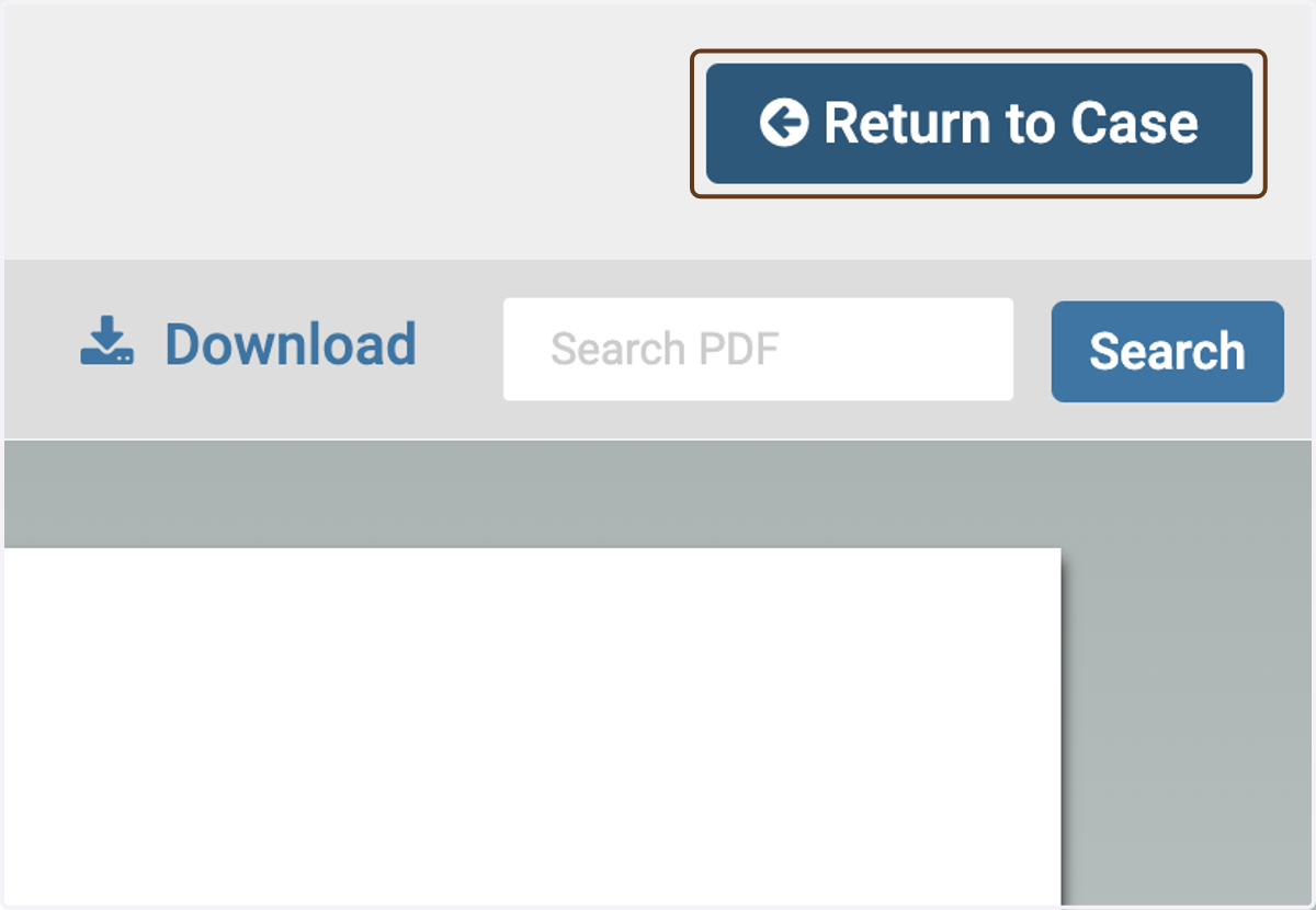 Click on Return to Case