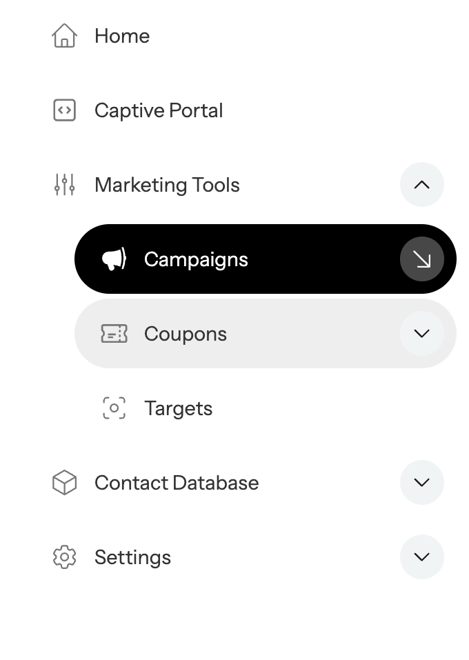 Open Coupons in Marketing Tools