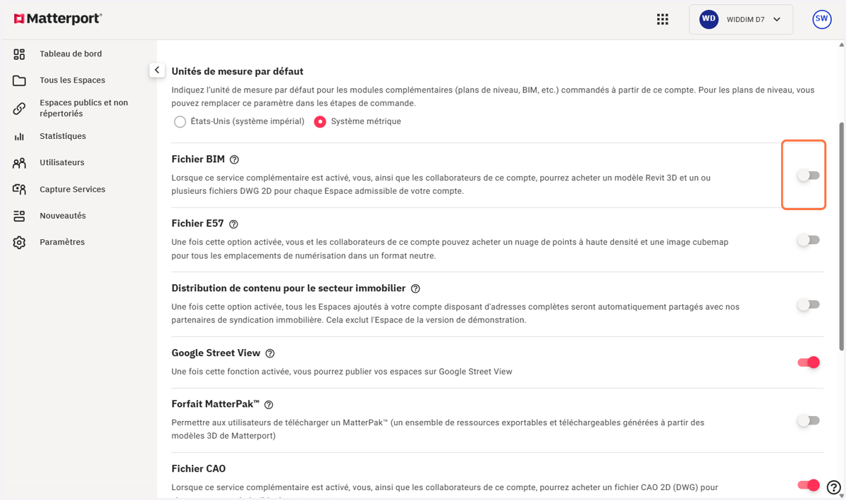Si vous avez besoin de commander des plans 3D BIM, cochez cette option, sinon ne la cochez pas.