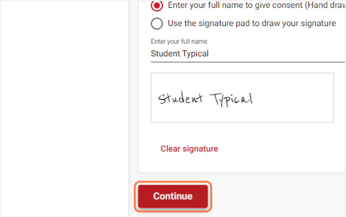 Click on Continue