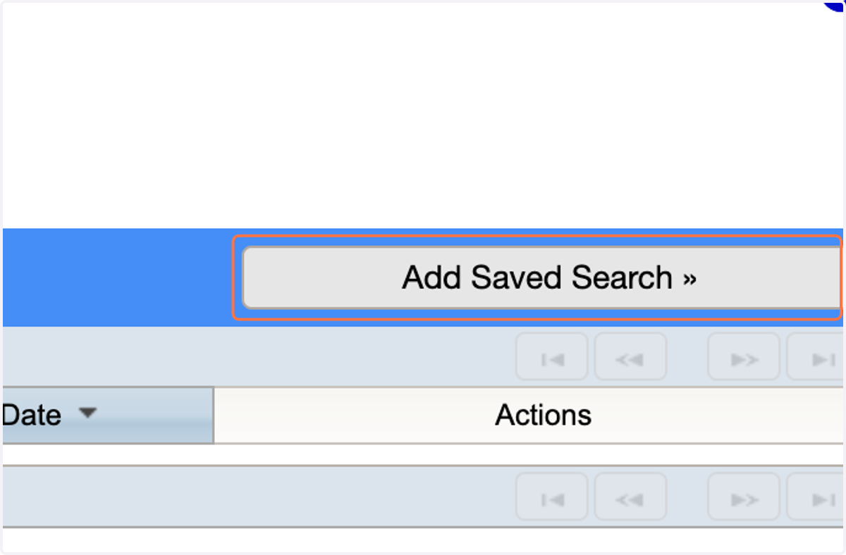 Click on Add Saved Search »