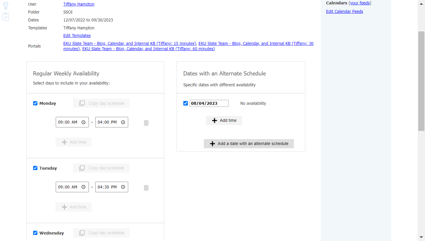 Click on Add time