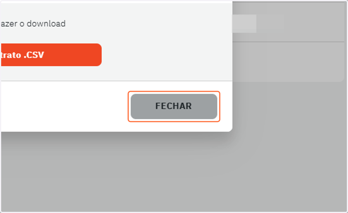 Após fazer o download, clique em FECHAR