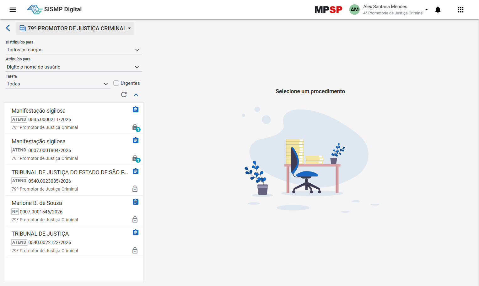 Veja a Lista de Procedimentos