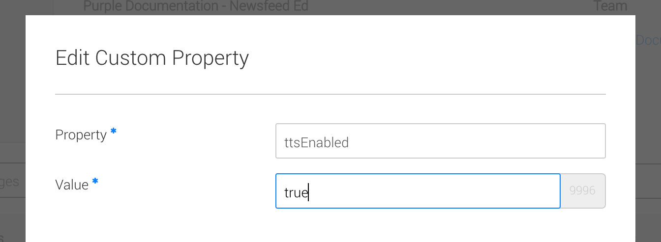 Next to 'Value' type 'true'