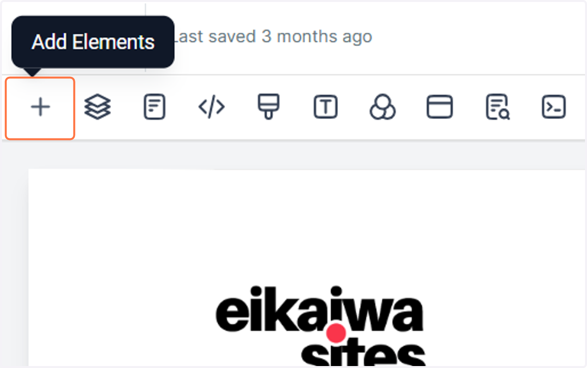Click on Add Elements