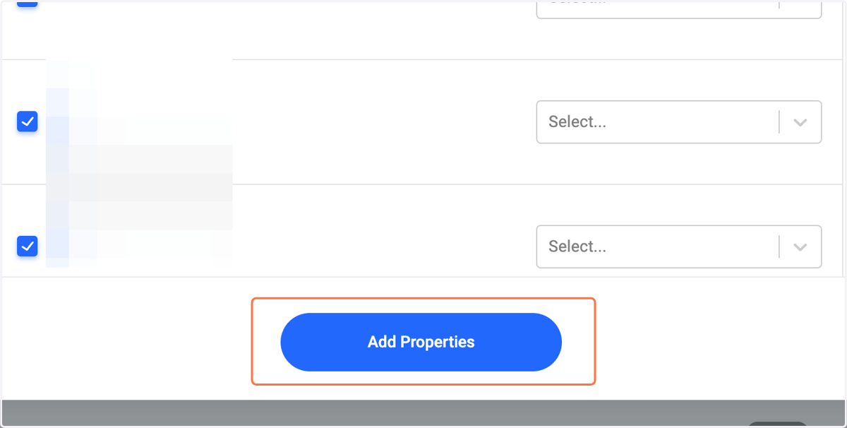 Click on Add Properties