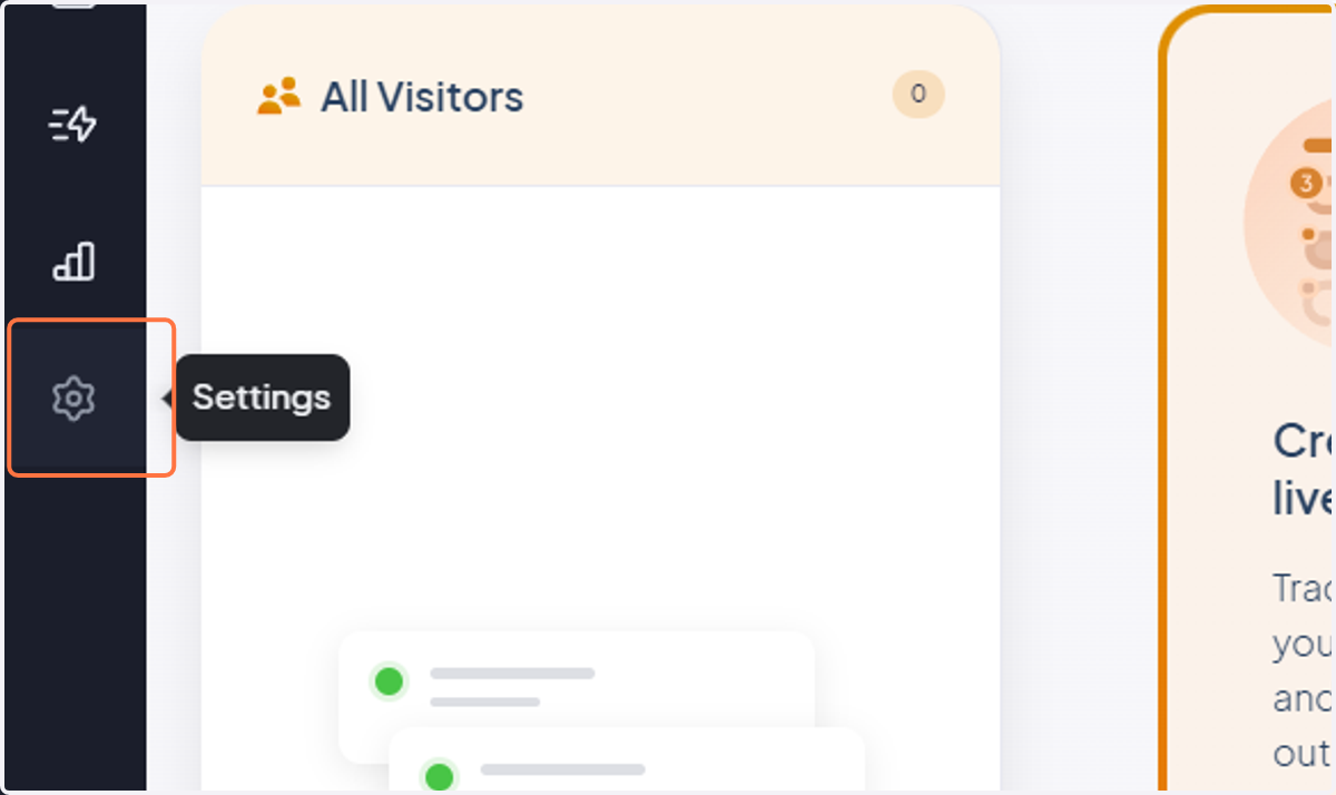 Click on the "Automations" tab on the left sidebar.