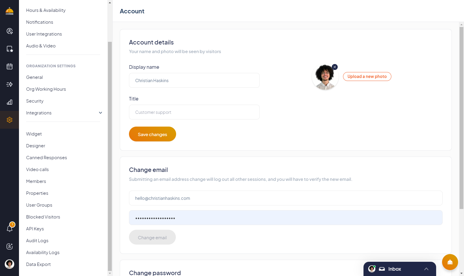 Click "User Groups"