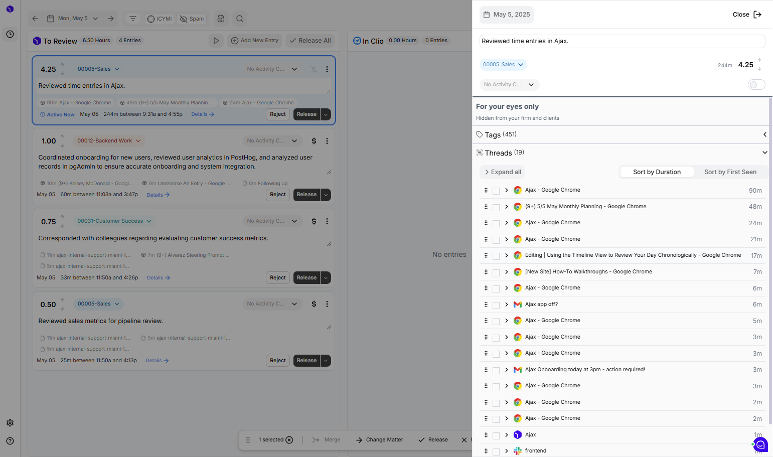 This thread doesn't belong in the entry! Click the checkbox to select it