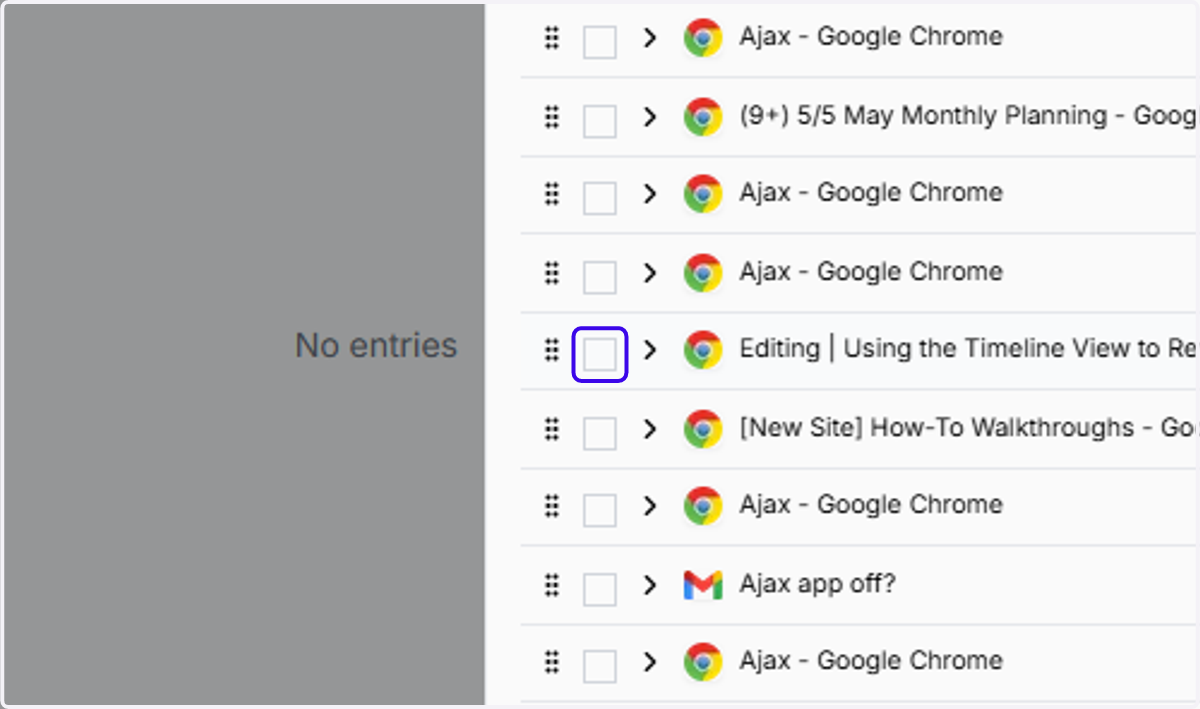 This thread doesn't belong in the entry! Click the checkbox to select it
