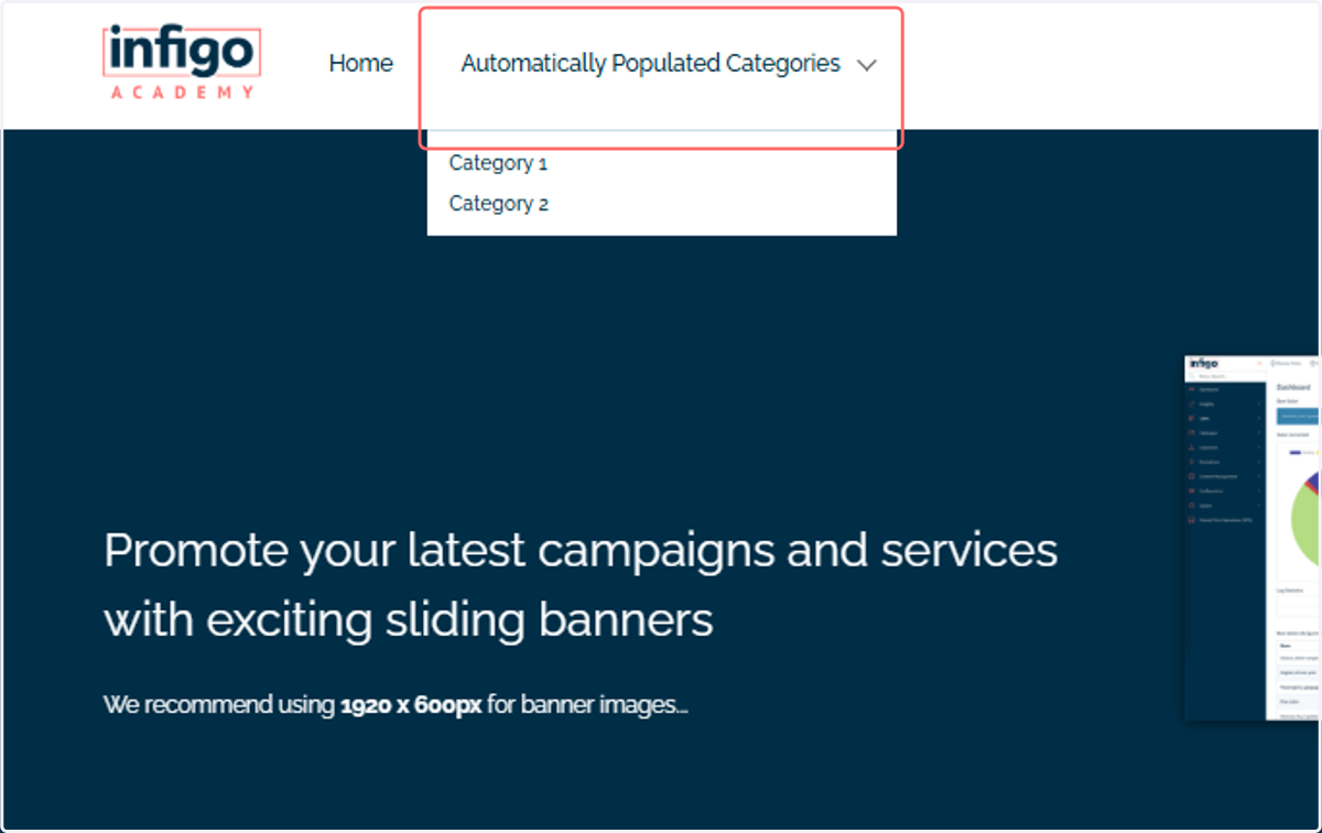 Review your new header entry