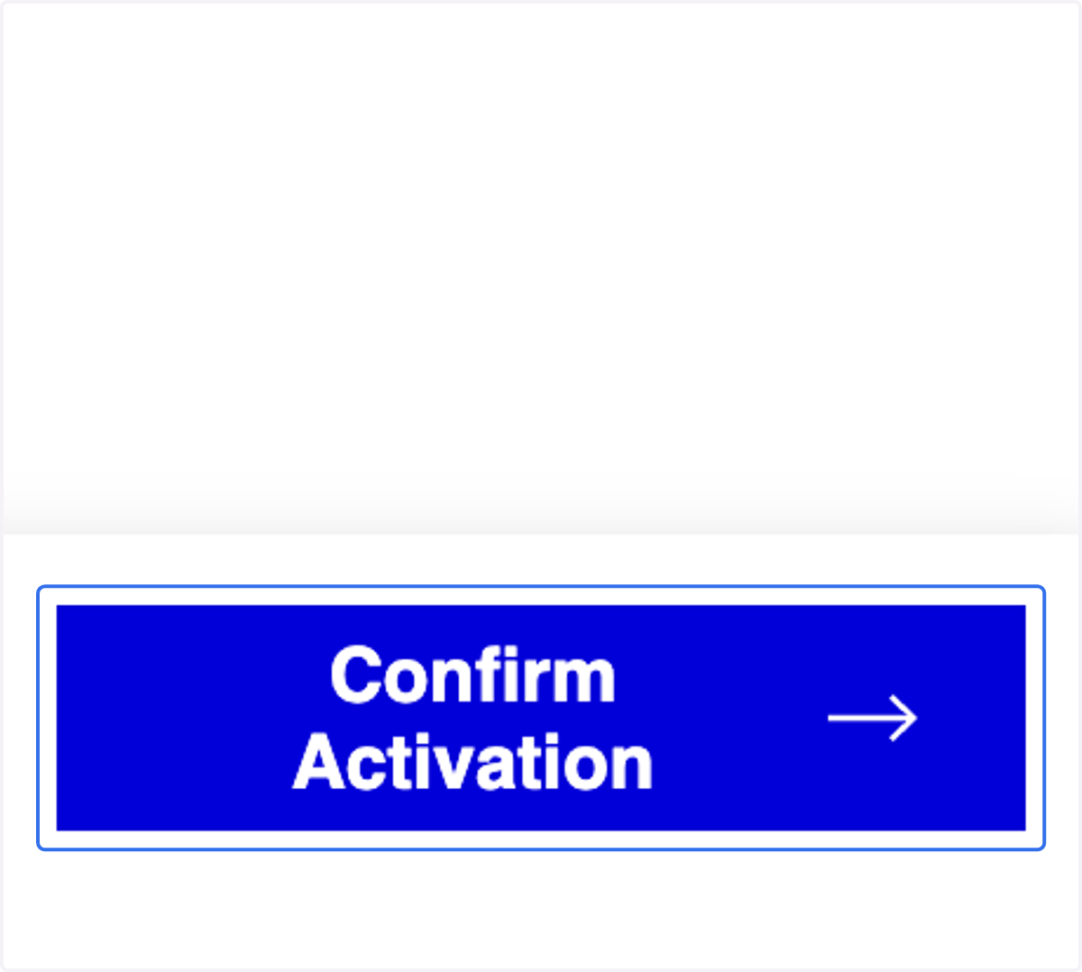 Click on Confirm Activation