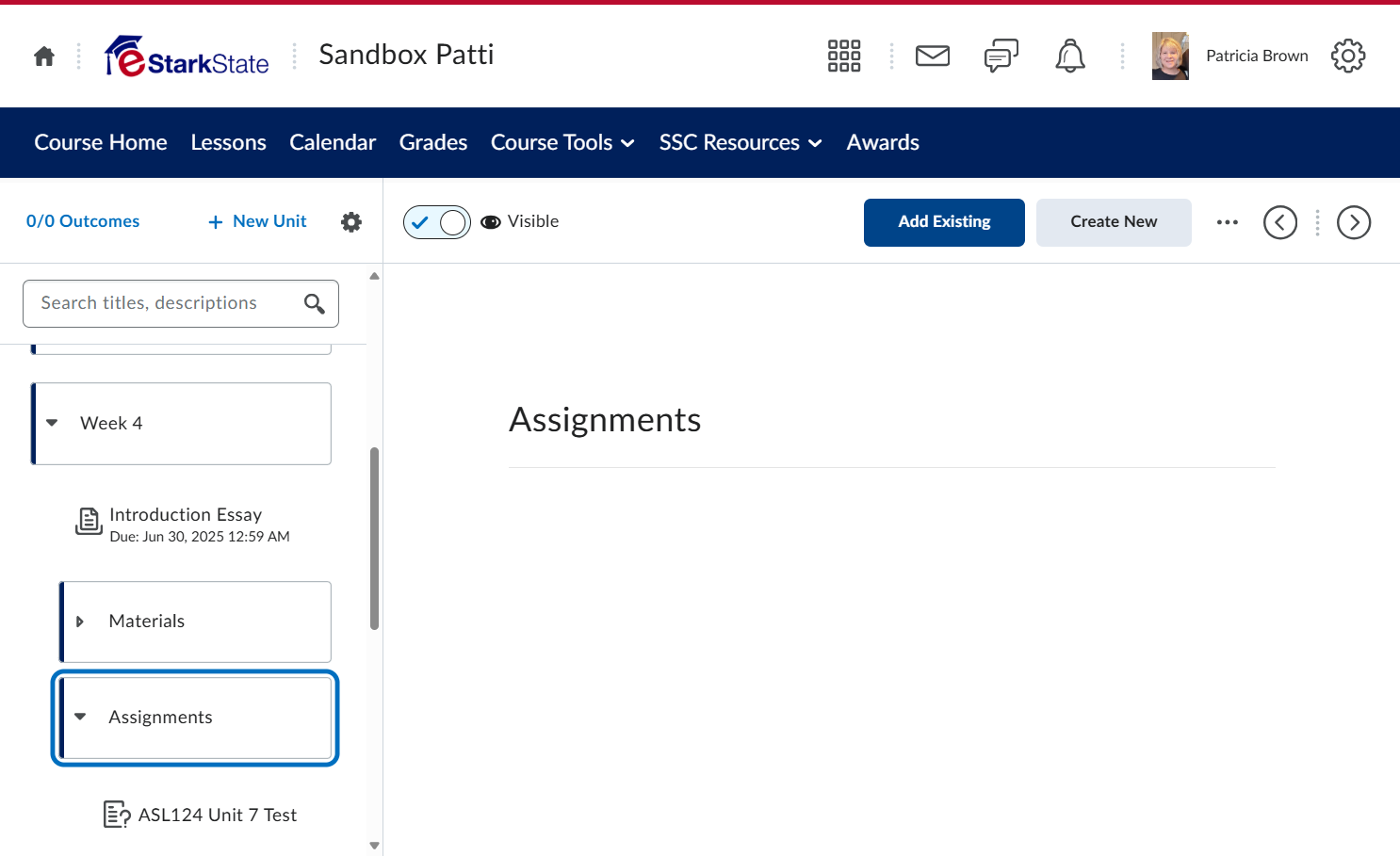 Click on Add Existing