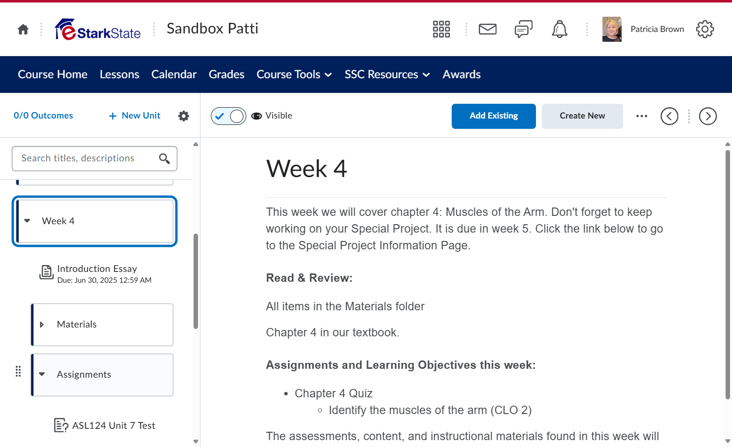 Click on Assignments
