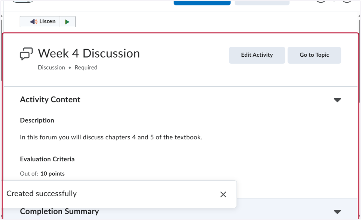 We added the Week 4 Discussion to the Week 4 Assignment folder.