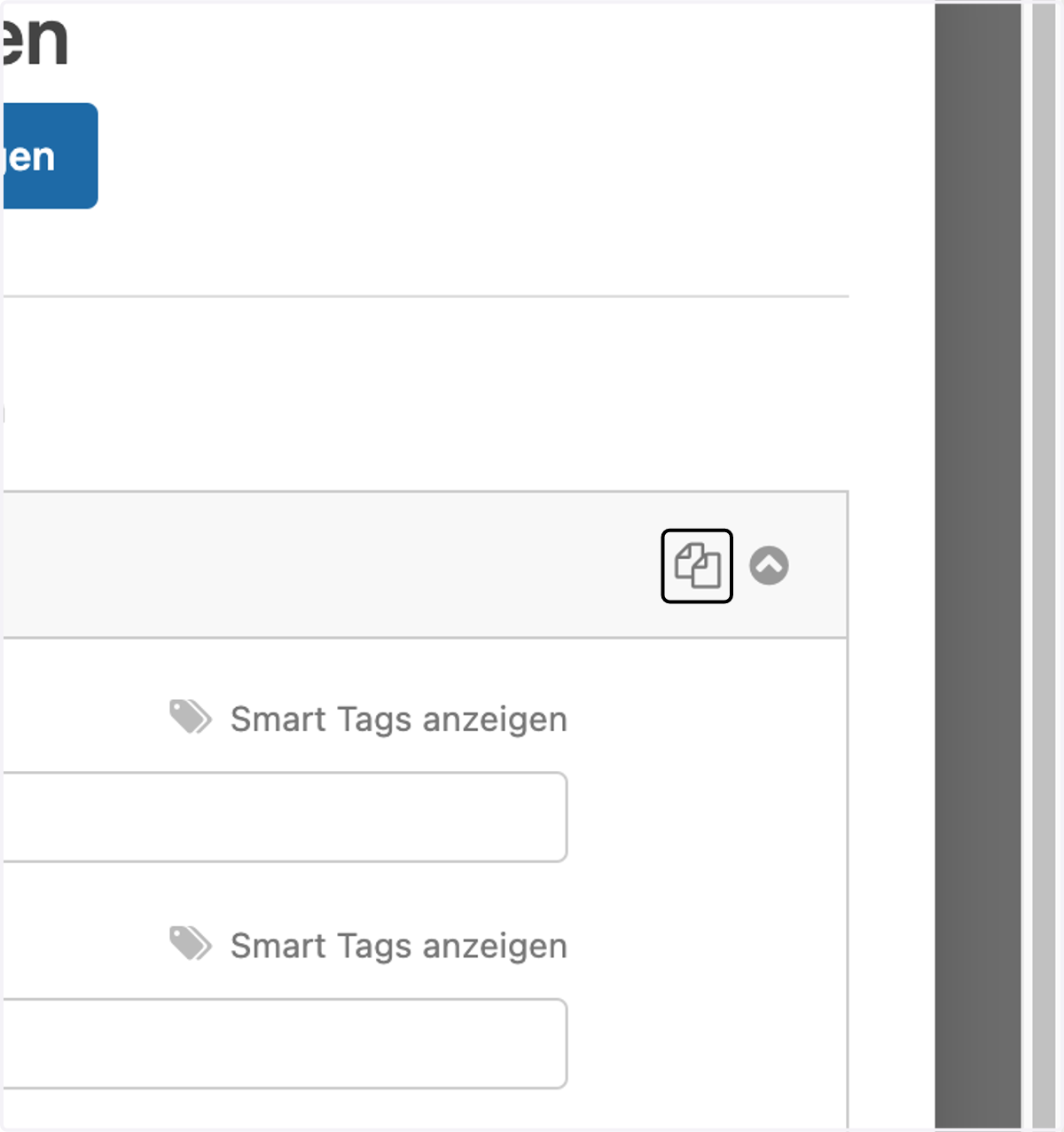 Kopiere diese Benachrichtigung, um die weiteren Logiken zu hinterlegen.