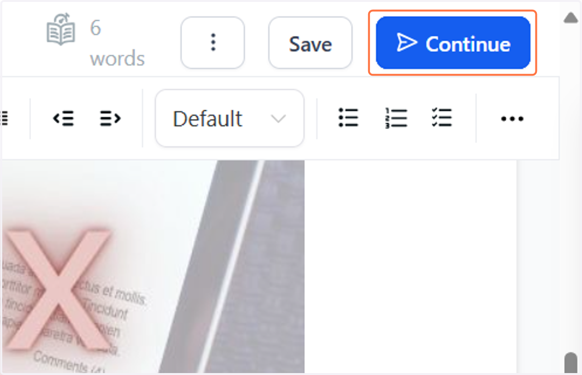 Click on Continue
