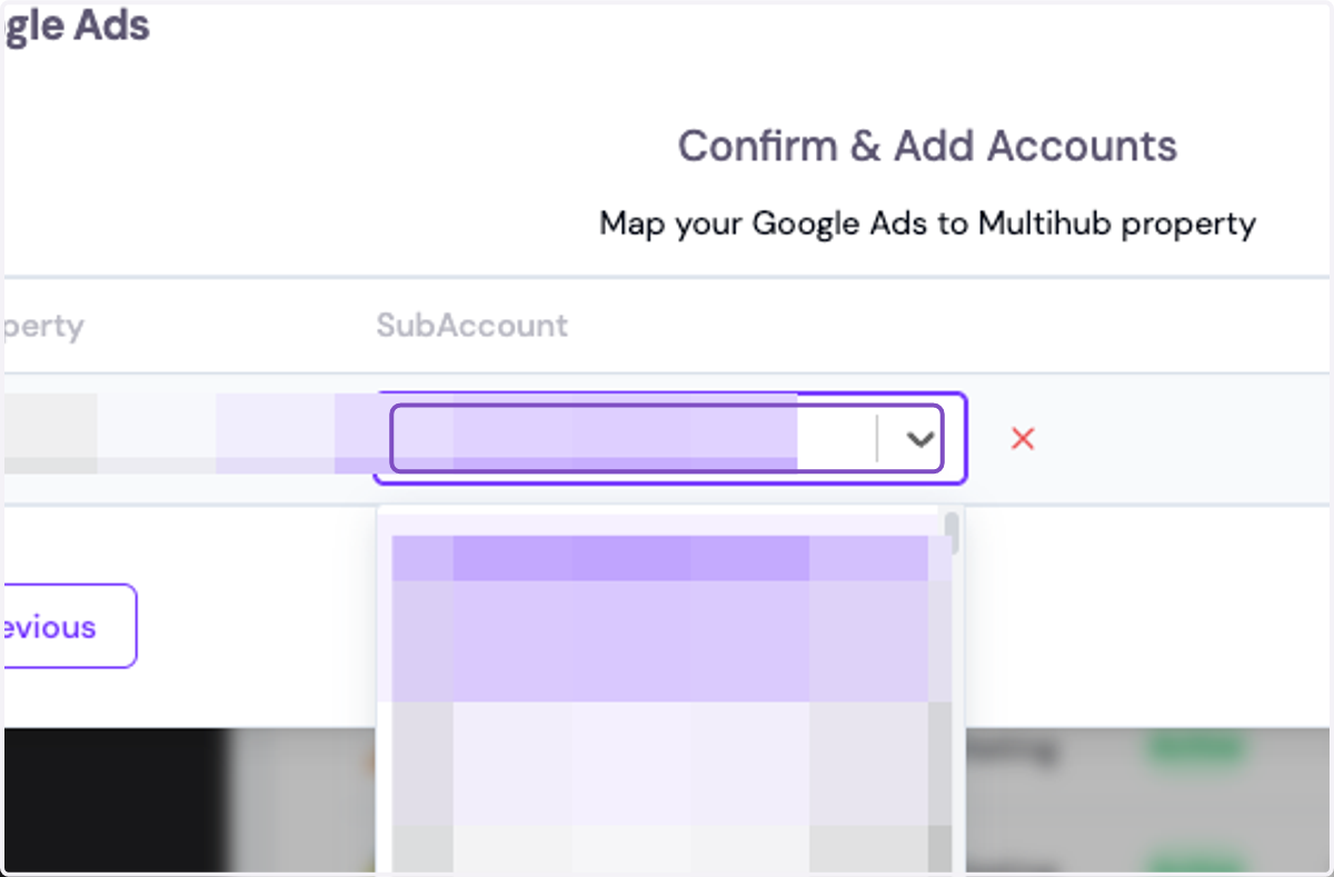Type your subaccount name