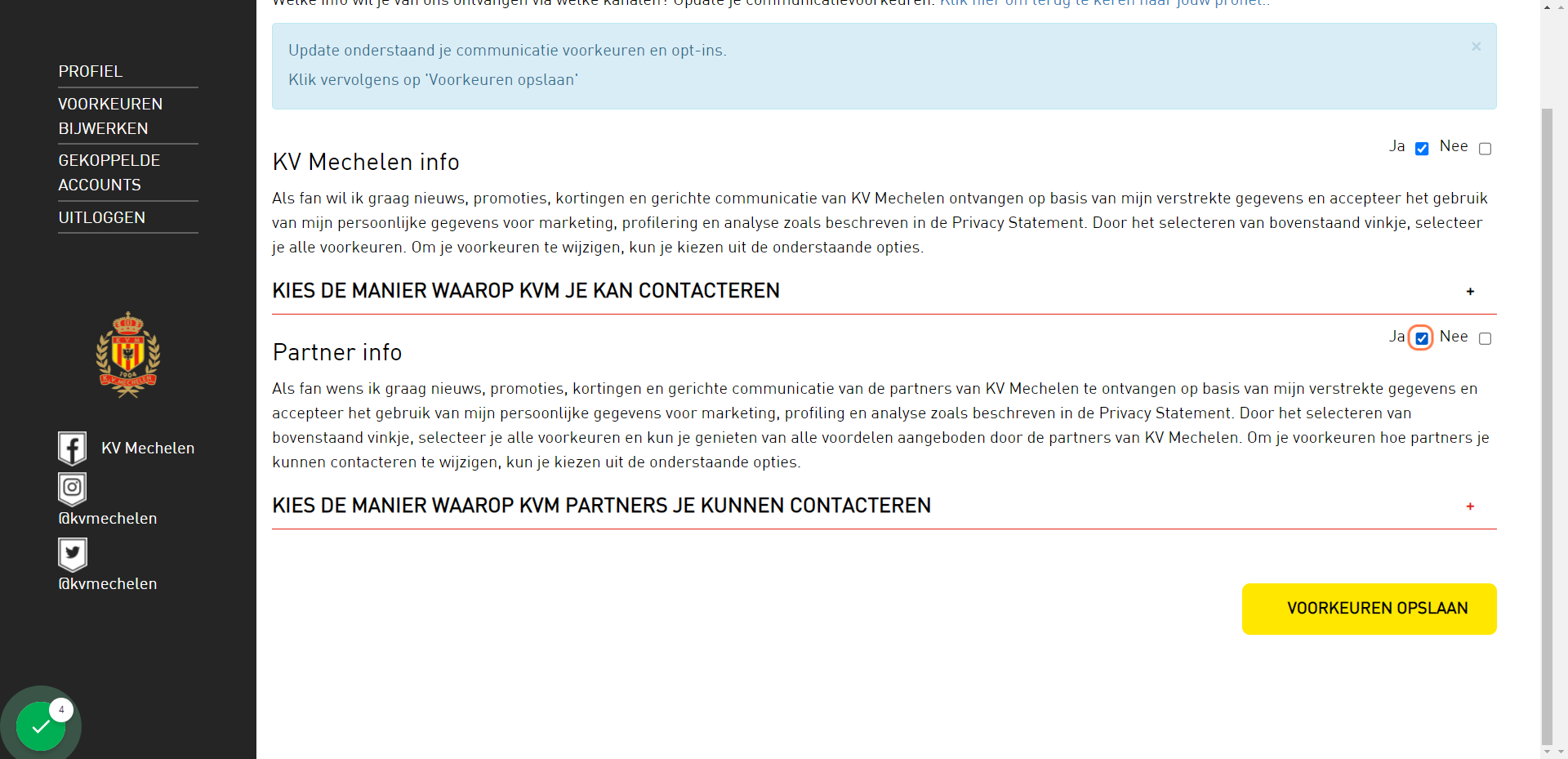 Wil je op de hoogte blijven van Partnerdeals bij KVM? Doe dan hetzelfde bij het gedeelte 'Partners'