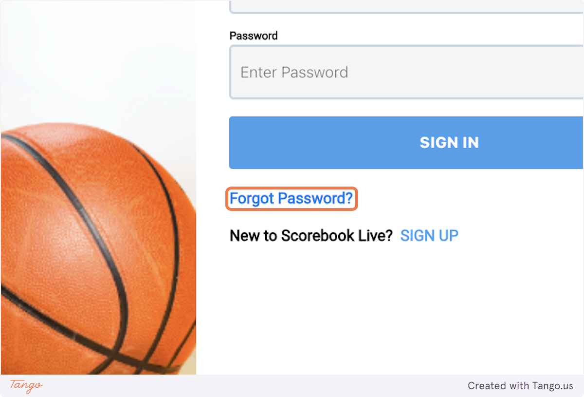 Select Forgot Password?