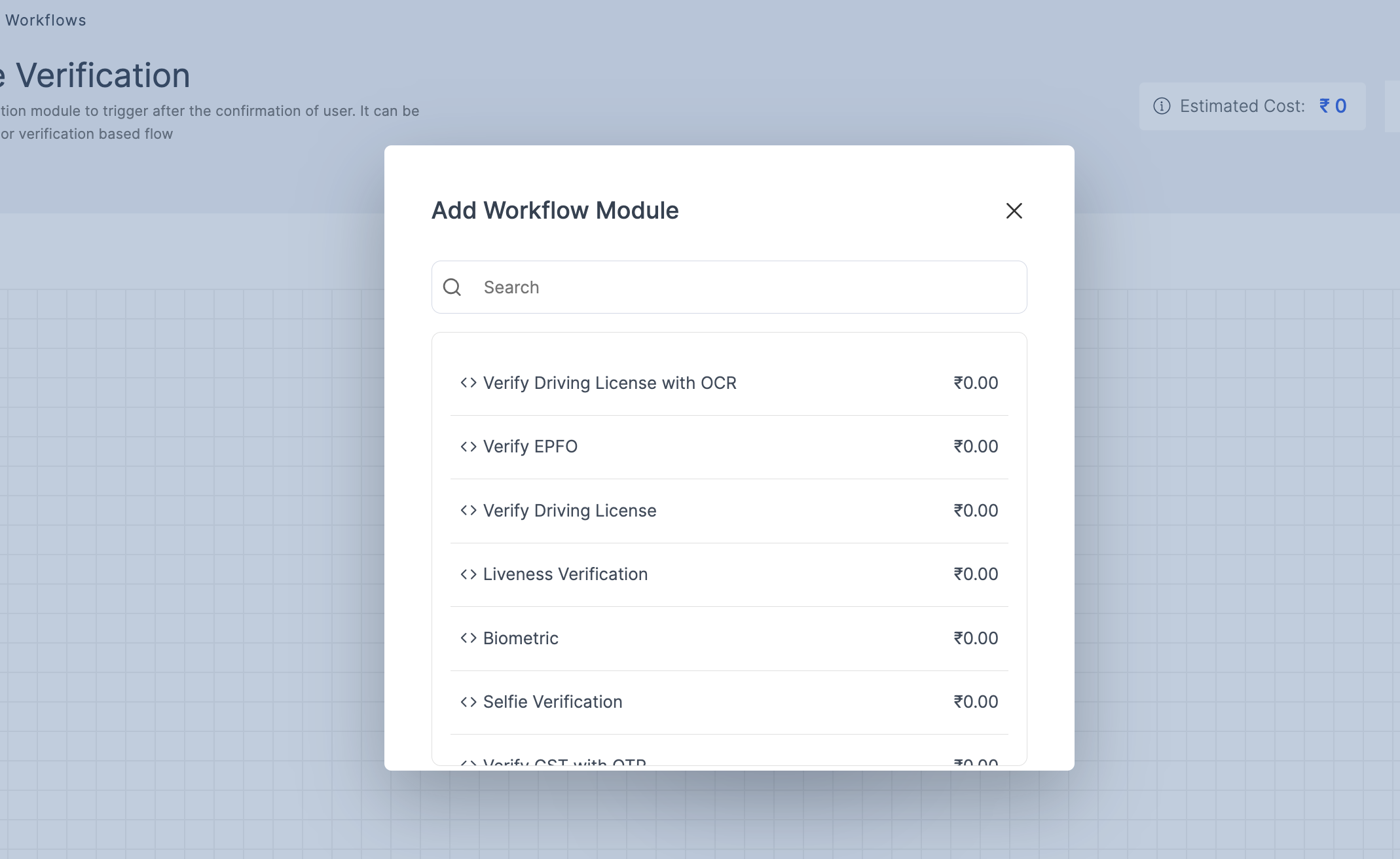 Add Workflow Module