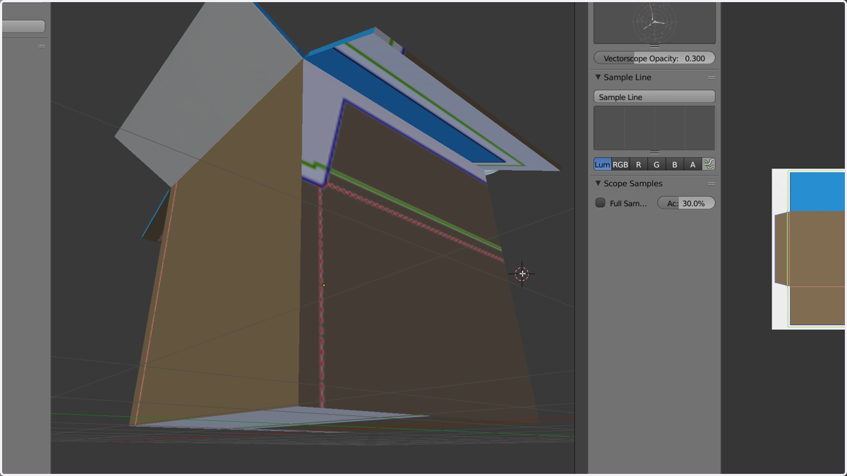 Select the 3D viewer and press the Tab key to switch to Edit mode