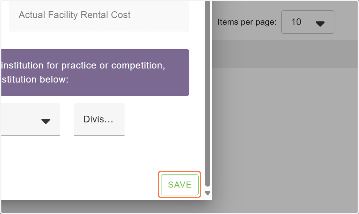 Click SAVE.