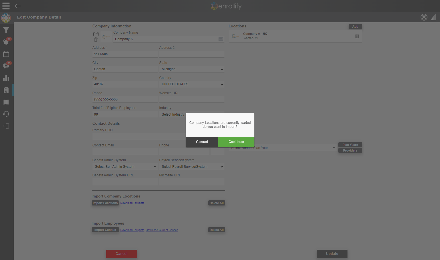 Click on Continue