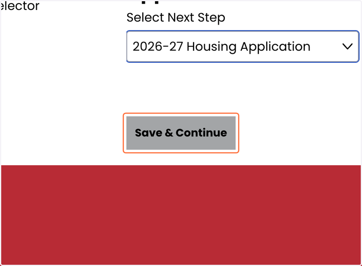 Click on Save & Continue