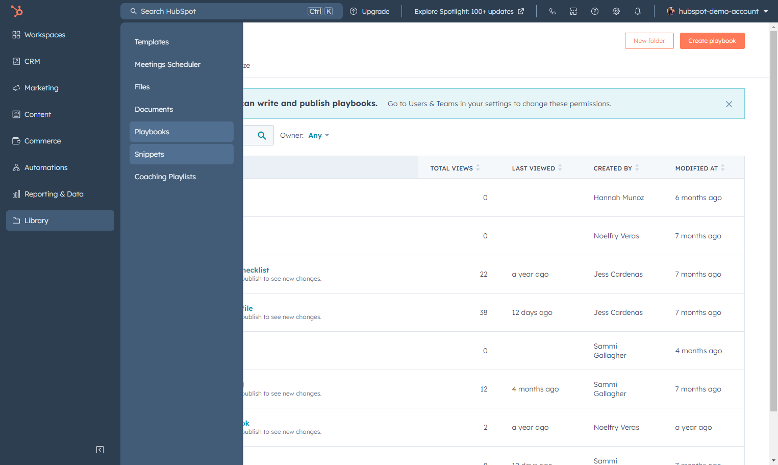 Click on Snippets