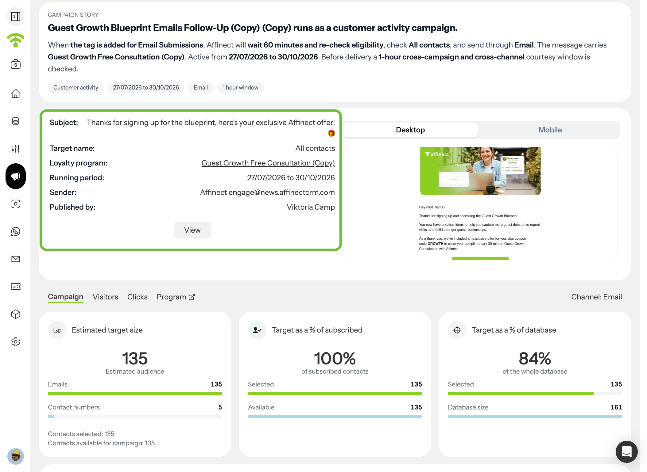 Review Campaign Details