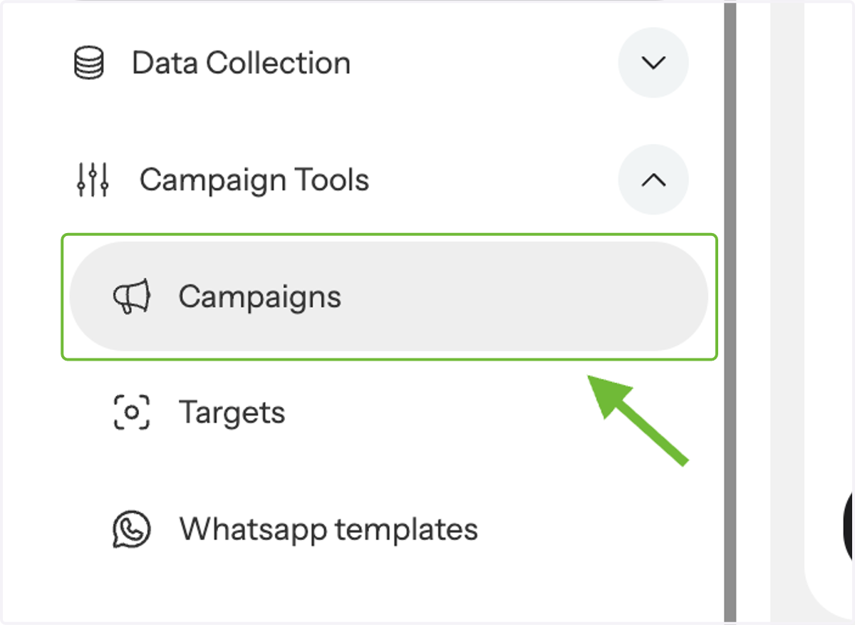 Navigate to Campaigns
