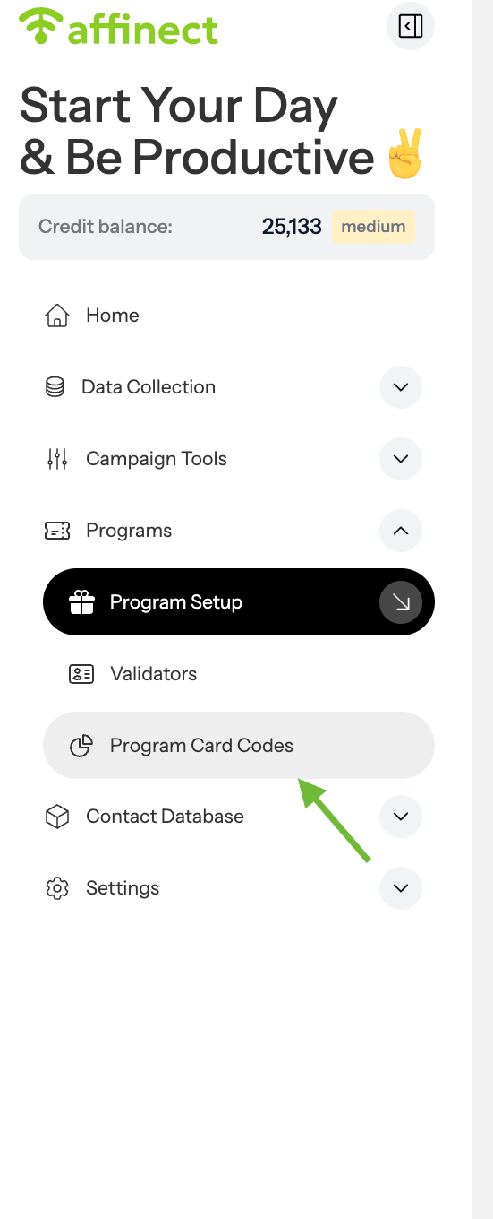Campaign Analytics from Program Card Codes