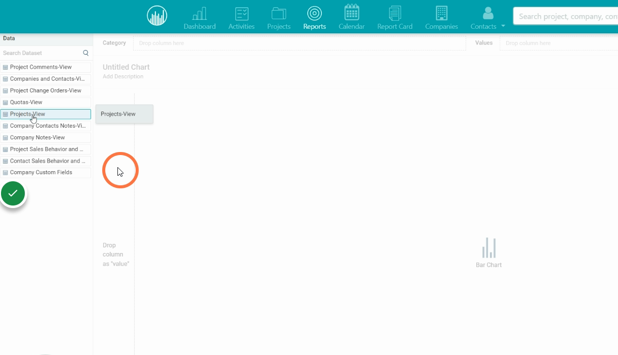 5. Select View