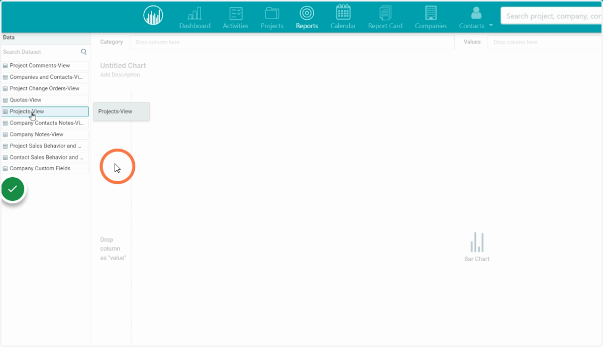5. Select View