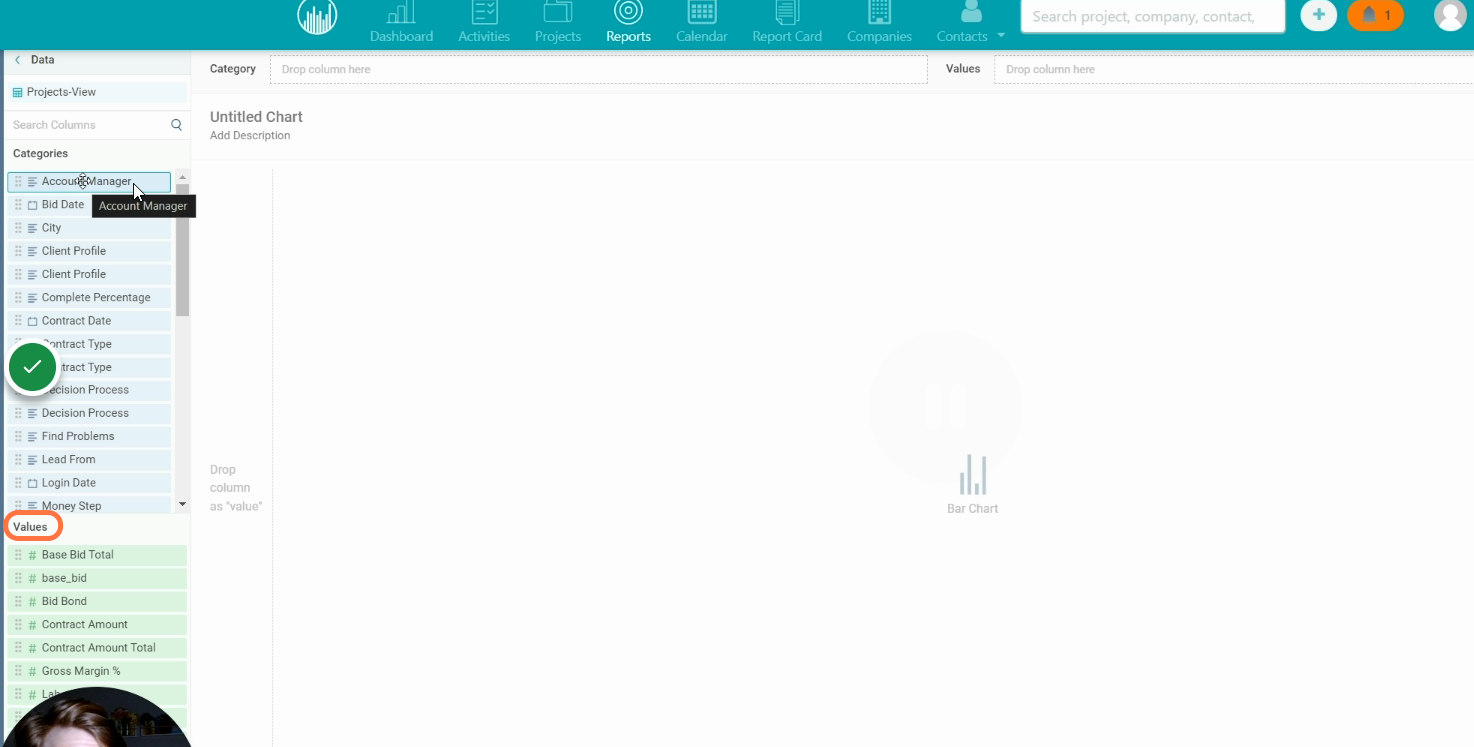 6. Add Category and Value