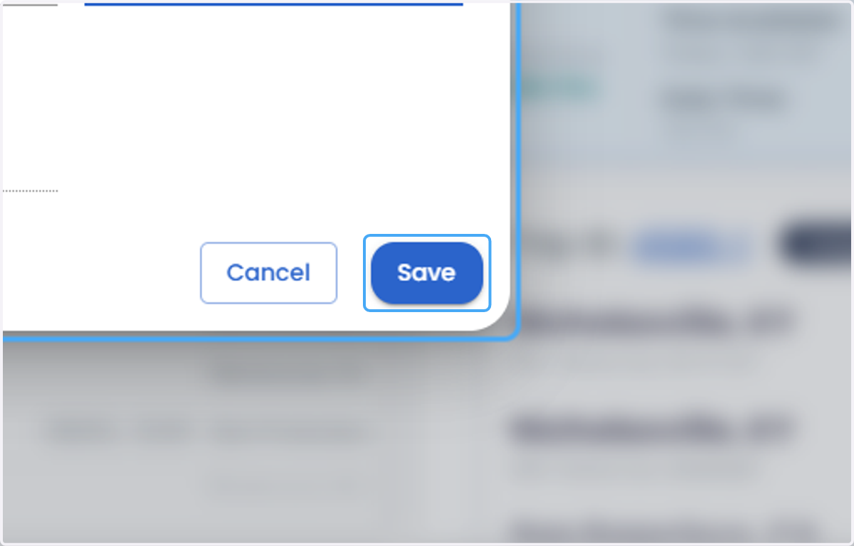 Click on Save
