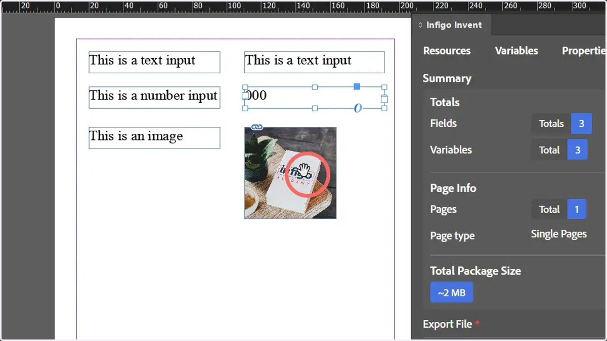Images can also be controlled by the batch mode tool