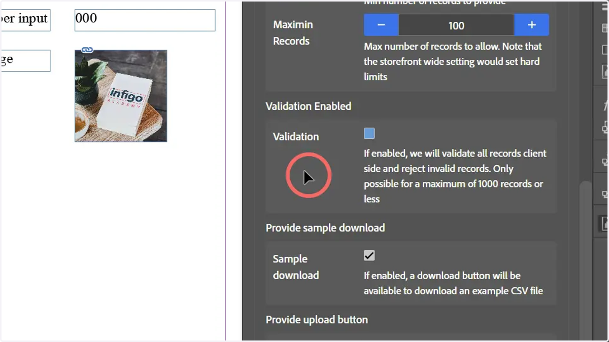 Validation Enabled