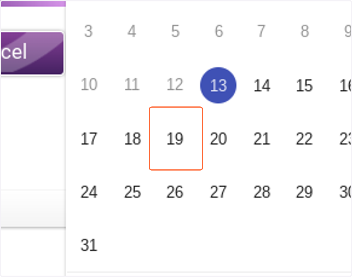 Click on Tuesday August 19 2025
