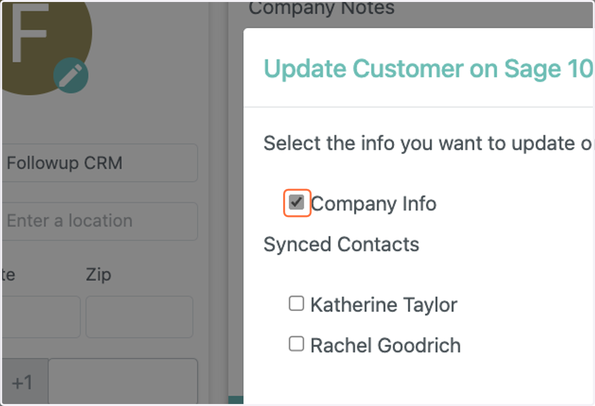 Check Company Info