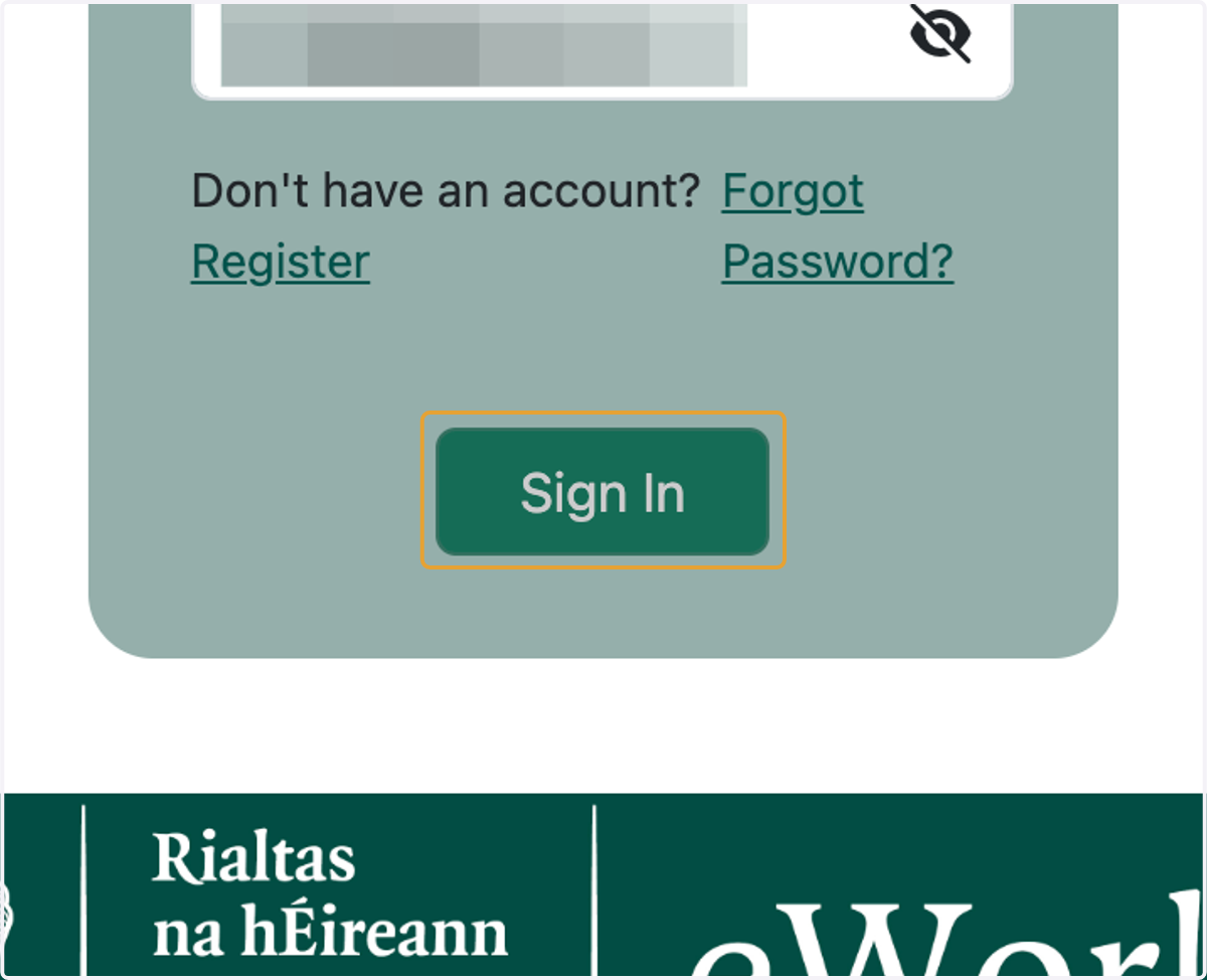 Click on Sign In