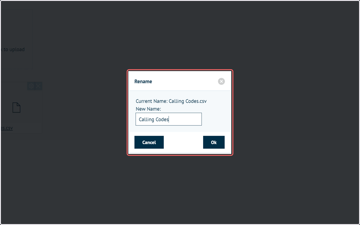 Remember the name of your CSV (including the .csv extension). We will need this later for the product script config
